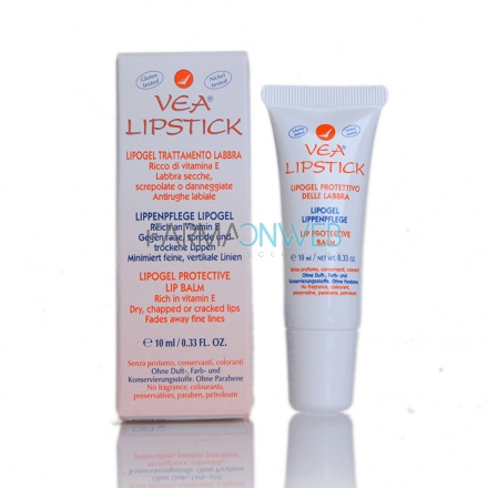 VEA Linea Pelli Sensibili Lipogel Lipstick Labbra Lenitivo Protettivo 10 ml