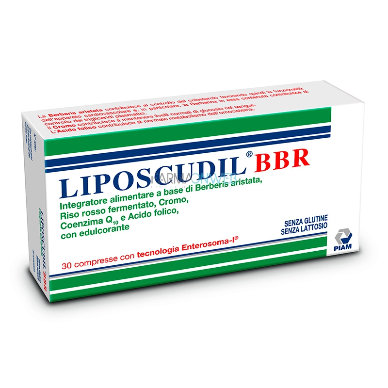 Piam Farmaceutici Liposcudil BBR Integratore Alimentare 30 Compresse