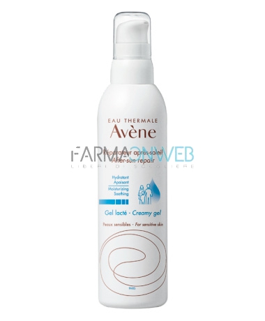 Avene Linea Solare Pelli Sensibili Latte Ristrutturante Doposole Lenitivo 200 ml