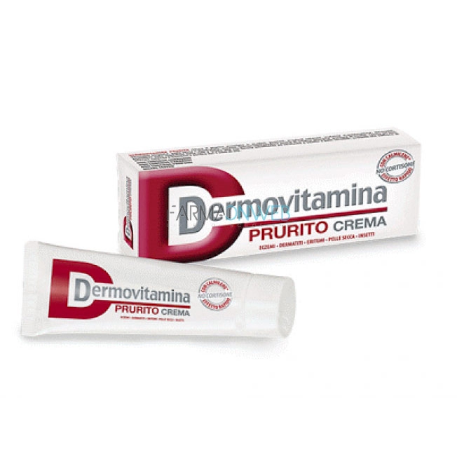Dermovitamina Prurito Crema Lenitiva Idratante 30 ml