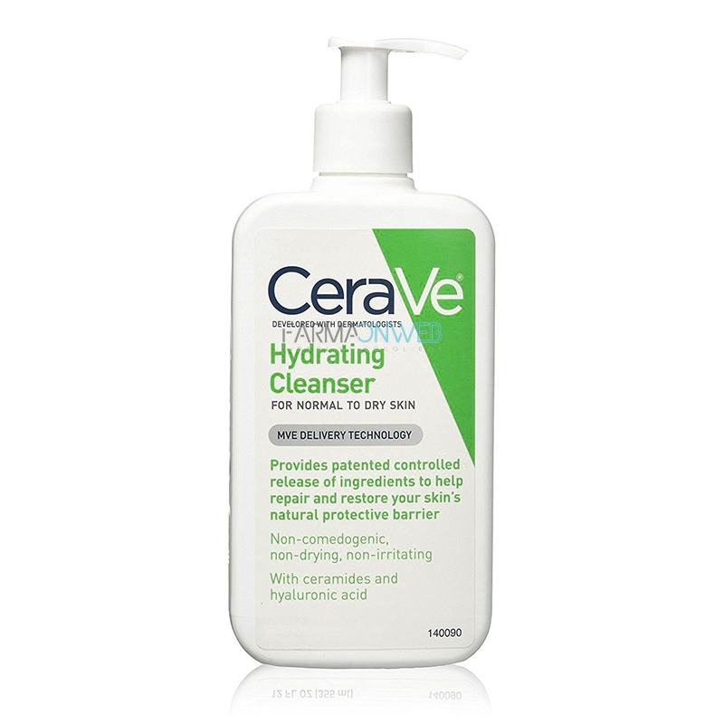 Cerave Hydrating Cleanser Detergente Idratante Viso 473 ml
