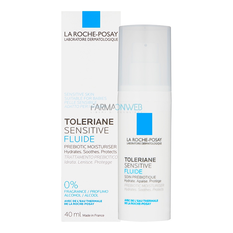 La Roche Posay Toleriane Sensitive Fluide Trattamento Idratante 40 ml