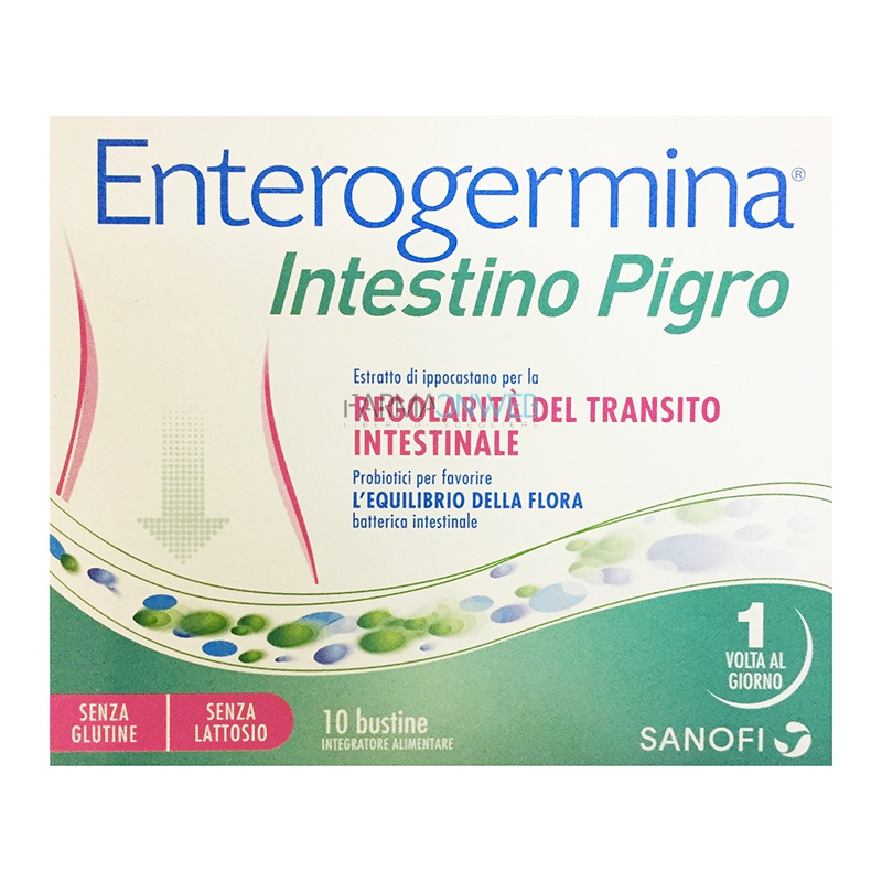 Enterogermina Intestino Pigro Integratore Alimentare 10 Buste