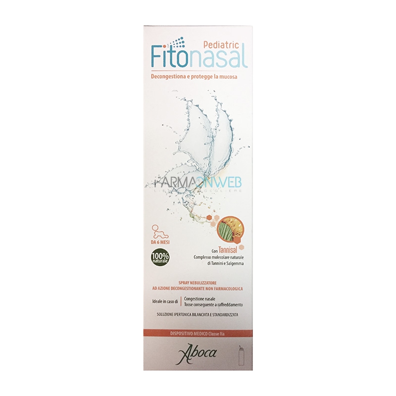 Aboca Fitonasal Pediatric Spray Nebulizzatore 125 ml