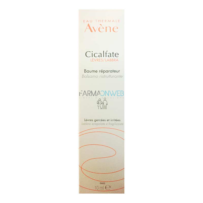 Avene Linea Cicalfate Rigenerante Riepitelizzante Balsamo Labbra Nutriente 10ml
