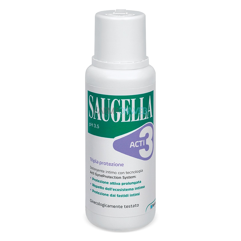 Saugella Linea Novit Acti3 Detergente Intimo Tripla Azione Protettiva 250 ml