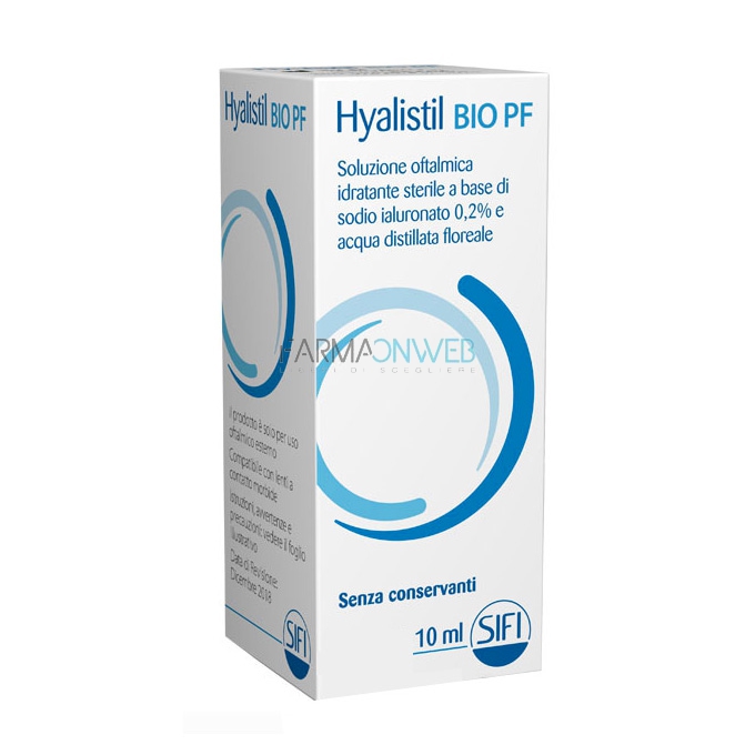 SIFI Linea Salute degli Occhi Hyalistil Bio PF Collirio Idratante 10 ml