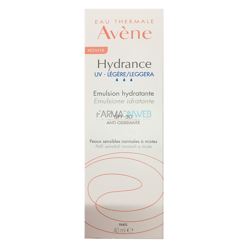 Avene Linea Hydrance UV Legere Crema Idratante Pelli Normali Miste 40ml