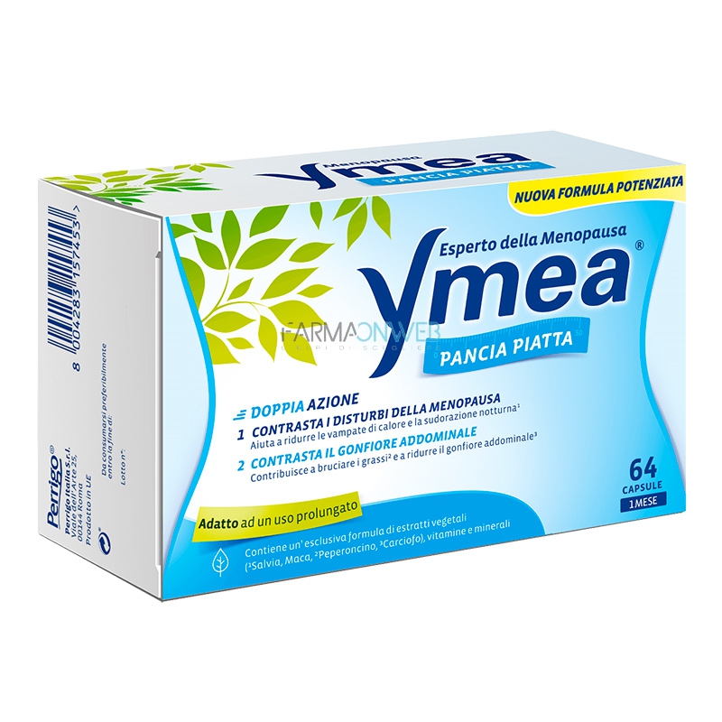 Ymea Pancia Piatta Integratore Alimentare 64 Capsule