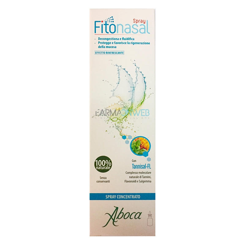 Aboca Linea Dispositivi Medici Fitonasal Spray Concentrato Nebulizzatore 30 ml