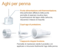 Accu Chek Accu Fine G30 8 mm Aghi Sterili per Penna 100 pezzi