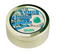 Valda Linea Linea Gola Fresca Caramelle Balsamiche Mentolo con Zucchero 60 g